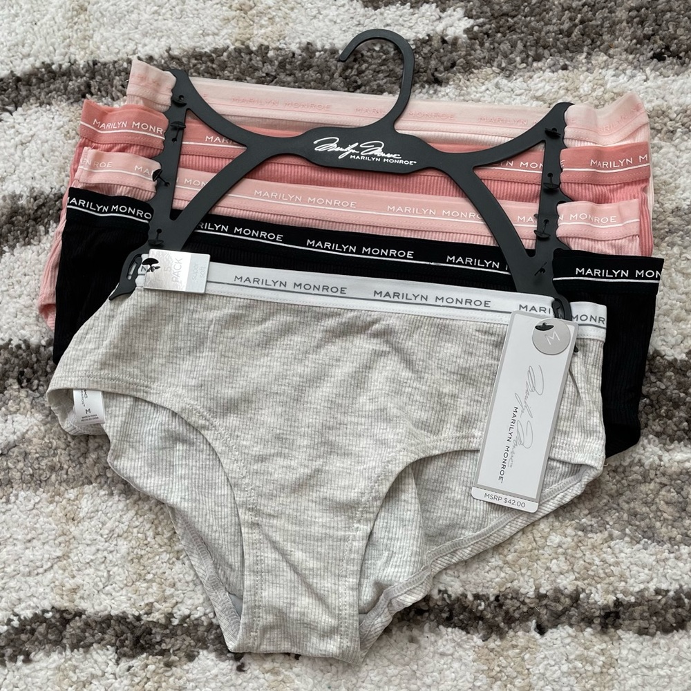 Marilyn Monroe 5 Pack Super Soft Panties
